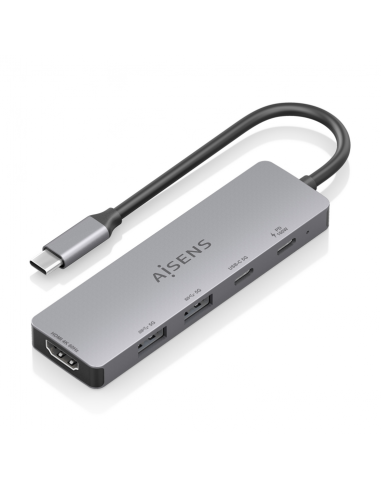 USB-C DOCK AISENS 5 EN 1 HDMI 2XUSB-A...
