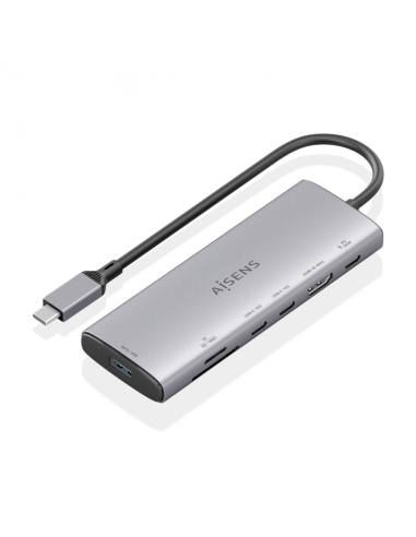 USB-C DOCK AISENS 7 EN 1 HDMI USB 10G...