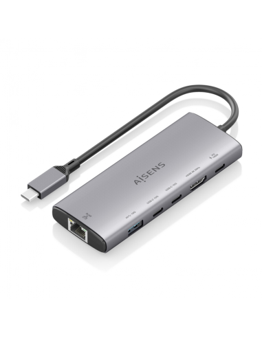 USB-C DOCK AISENS 6 EN 1 HDMI RJ45...