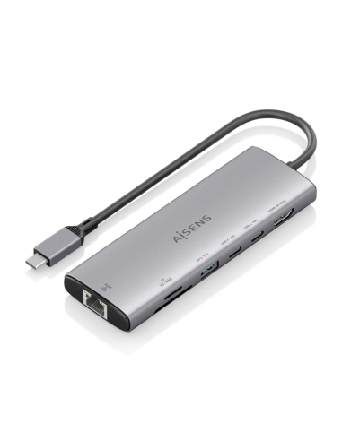 USB-C DOCK AISENS 7 EN 1 HDMI RJ45...