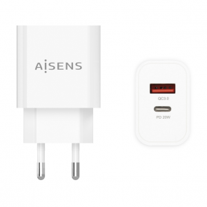 CARGADOR AISENS 20W 1xUSB-C...