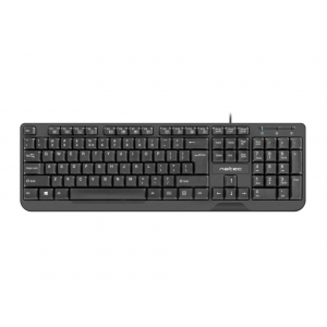 TECLADO NATEC TROUT SLIM NEGRO