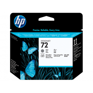 CABEZAL HP 72 GRIS Y NEGRO