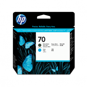 CABEZAL HP 70 NEGRO MATE Y...