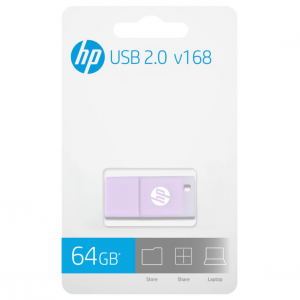 USB 2.0 HP 64GB x168 LILA