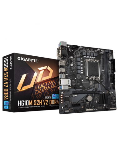 PLACA BASE GIGABYTE H610M S2H V2 1700... PLACA BASE GIGABYTE H610M S2H V2 1700...