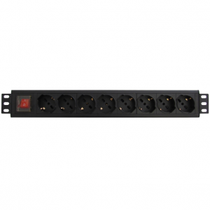 REGLETA RACK WP 19" 8 TOMAS...